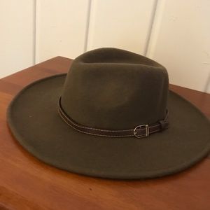 Peter Grimm Brown Felt Brimmed Hat